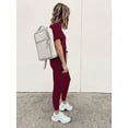thumbnail image 5 of PRETTYGARDEN Women's Two Piece Lounge Sets Spring Summer Jogger Pants Vacation Outfits Travel Airplane Matching Clothes, 5 of 7
