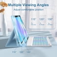 thumbnail image 4 of Funda con Teclado Kiloob para iPad 10.ª Generación 10,9" Azul, 4 of 7