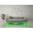 thumbnail image 3 of Ahgly Company Indoor Rectangle Persian Emerald Green Traditional Area Rugs, 2' x 5', 3 of 4