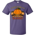 thumbnail image 3 of Inktastic Thankful Grateful and Blessed Pumpkins and Sunflower T-Shirt, 3 of 5