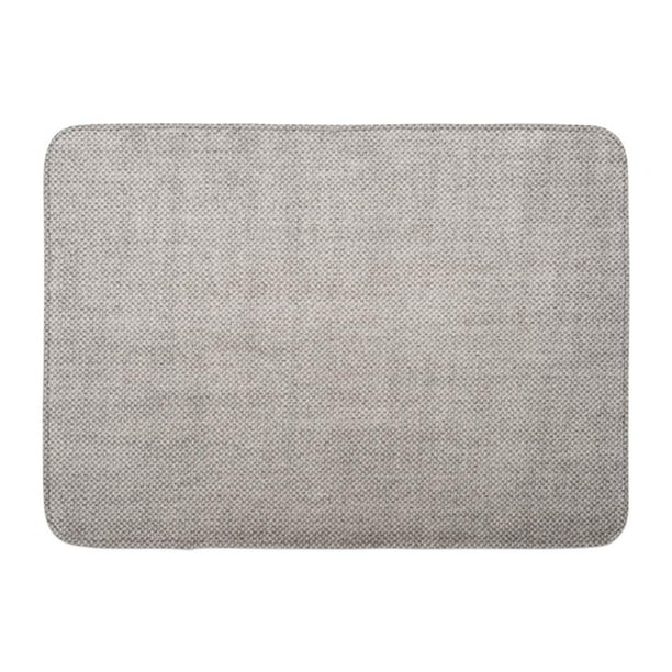 GODPOK Hessian Brown Patch of Closeup Gray Fine Interior Rug Doormat