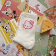 thumbnail image 1 of Calcetines Kawaii Sanrio Hello Kitty para mujer, calcetines de tubo medio de dibujos animados, algodón de Anime coreano, dulce y cómodo para niños y niñas, 1 of 3
