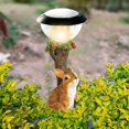 thumbnail image 2 of Fun Outdoor Decorative Solar Lights, Resin Animal LED Garden, 2 of 5