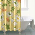 thumbnail image 3 of Ensemble de Rideau de Douche avec Doublure à Boutons-Pression, Tournesols Sauvages Rustiques Botaniques (4) Rideaux de Douche Doublure de Douche Imperméable, Rideaux de Salle de Bain en Polyester Décoratifs, 72x72 Pouces, 3 of 4