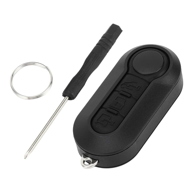 Funda de llave sin llave de entrada remota de 3 botones de Unique Bargains para Fiat Ducato Doblo 500