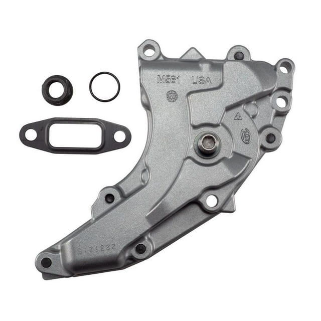 Melling Engine Oil Pump M561 OE Replacement; Standard Volume; Standard Pressure; Aluminum Housing; Stainless Steel Rotor; With Gasket