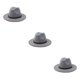 thumbnail image 1 of Sombreros Qarigey con hebilla de cinturón gorros grandes de ala ancha sólida invierno lana cálidos hombres, 1 of 6