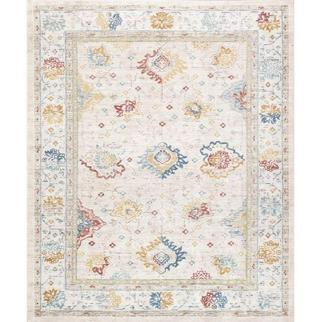 Pasargad Home PFH-03 9X12 9 x 12 ft. Heritage Design Power Loom Area Rug, Beige