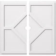 thumbnail image 2 of Ekena Millwork CMP30EY2-02000 30 Po. OD x 2 Po. ID Carré Embry Grade Architectural PVC Médaillon de Plafond Contemporain - 2 Pcs, 2 of 3