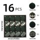 thumbnail image 3 of 16 Pcs Velvet Christmas Balls Flocked Christmas Tree Ornaments Plastic Balls Xmas Decorative Hanging Ornaments Christmas Tree Decoration, 3 of 5