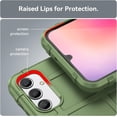 thumbnail image 3 of for Samsung Galaxy A24 4G Case for Man, Heavy Duty Shockproof Phone Case Support Wireless Charging Cover for Samsung Galaxy A24 4G HD Green, 3 of 16