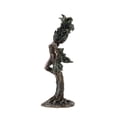 thumbnail image 3 of Veronese Design 9 7/8 pulgadas de alto The Dancing Forest Nymph Meliae Estatua de resina de bronce fundido en frío Figura coleccionable de fantasía Hogar Naturaleza Espíritu Veronese Design WU77815A4, 3 of 4