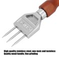 thumbnail image 2 of Premium Stainless Steel Ice Pick with Wooden Handle – Ideal for Bars, Restaurants, and KTVs – Durable, Rust-Resistant, and Comfortable Grip – Three-Prong Design for Smooth Ice Cutting – Multiple Size, 2 of 6