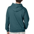 thumbnail image 4 of Hanes Ultimate Cotton Men's Fleece Pullover Hoodie, Warm Comfortable Hooded Sweatshirt, Cactus, S, 4 of 6