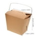 thumbnail image 3 of GOOHOCHY Caja de comida china de papel de 50 piezas con mango de alambre de hierro, contenedores de papel para comida fría y caliente para llevar, para restaurantes, bodas, accesorios de embalaje, 3 of 8