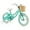 Green, variant on Costway 16" Kid’s Bike with Training Wheels Adjustable Handlebar Seat Handbrake Blue