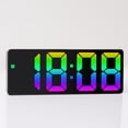 thumbnail image 1 of Despertadores electrónicos LED digitales Reloj de mesa de acrílico con repetición para dormitorio JShteea El nuevo, 1 of 8