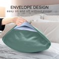 thumbnail image 4 of Yayeee Pillowcase Standard Size Set of 2 Satin Wrinkle Resistant Pillow Case, Beige Martini, 4 of 7