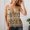Beige, variant on Sequin Beaded Camisole Slim Fit Layering Tank Top Cropped Sleeveless Shirt,Beige,XL