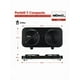 thumbnail image 2 of Parrilla Eléctrica 2 Quemadores 2000w Con Doble Termostato Negro 430*210*60mm, 2 of 5