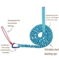 thumbnail image 3 of Bike Bungee Tow Rope for Kids, Child Bike Stretch Bungee Cord Pull Behind Attachment High Strength Bicycle Towing Strap with Carabiner, Mountain Bike Tow Rope(blue), 3 of 5