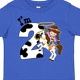 thumbnail image 4 of Inktastic I'm Two-cowgirl Riding Horse Birthday Girls Toddler T-Shirt, 4 of 5