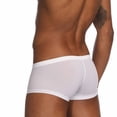 thumbnail image 5 of Mrat Seamless Underwear Mens Cotton Ice Silk Pouch Panties Underwear Soft Briefs Panties Underpanties Mens Swim Brief S-13 White XXL, 5 of 9