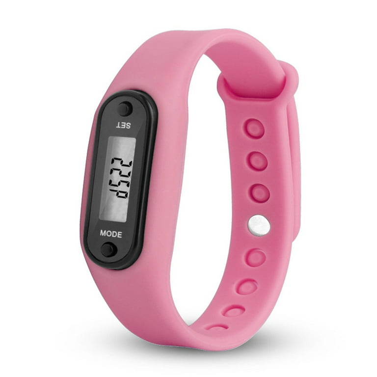 Run step watch bracelet best sale pedometer