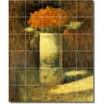 thumbnail image 1 of Ceramic Tile Mural-Georges Seurat Flowers Custom Tile Mural 28. 30" w x 36" h using (30) 6 x 6 ceramic tiles, 1 of 3