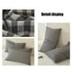 thumbnail image 5 of Funda de almohada a cuadros, funda de almohada a cuadros, funda de almohada de guinga, funda de almohada de tamaño estándar, funda de almohada suave y transpirable, juego de 2 fundas de almohada estil, 5 of 6