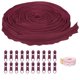 thumbnail image 1 of Uxcell #5 10 Yards Bulk Nylon Coil Zipper by the Yards with 20 Pcs Zipper Sliders and Ruler for Sewing Wine Red, 1 of 6