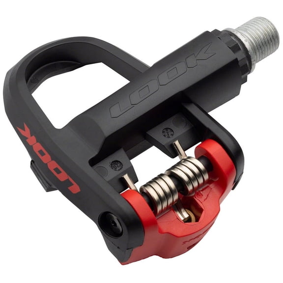 Look Classic 3 Special Edition Pedals Black-Red Composite Body CrMo Axle