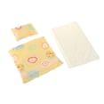 thumbnail image 2 of Juego de accesorios de cama para muñecas, juego de simulación, regalo de cumpleaños para niñas, incluye sábana, edredón, almohada para literas, cunas, 2 of 10