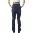 thumbnail image 2 of Dollhouse Dark Wash High Rise Self Belt Jeans (Women's), 2 of 3