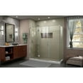 thumbnail image 5 of DreamLine Unidoor-X 70 1/2 in. W x 34 3/8 in. D x 72 in. H Frameless Hinged Shower Enclosure in Chrome, 5 of 12