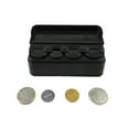 Plastic Car Coin Case Storage Box Holder Container Car Organizer