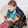 thumbnail image 5 of 12 Year Old Boy Gift, Best Birthday Gifts for 12 Year Old Boy, 12 Year Old Boy Birthday Gifts, Boys Age 12 Gifts Idea, 12 Yr Old Gifts for Boy, 12th Birthday Decorations for Boys Blanket 60"X 50", 5 of 6