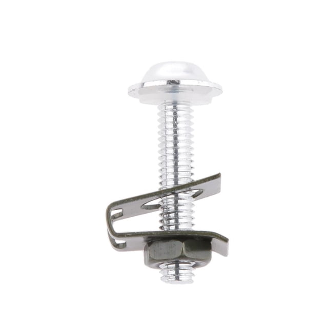 Pack of 10 Motor CNC M6 Fairing Fastener Spire Speed Clips Split Washes Screws Spring Nut Chopper - , 6mm