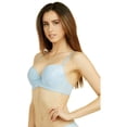 thumbnail image 3 of LAVRA Women's 6 Pack of Full Cup Push Up Bras Floral Lace Plain Design, 3 of 3