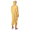 thumbnail image 6 of Care Bears Adult Kigurumi Union Suit Funshine Bear Costume Pajama Outfit, 6 of 6