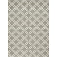thumbnail image 2 of Nourison Jubilant Trellis Grey 6' x 9' Area Rug, (6x9), 2 of 8