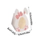 thumbnail image 3 of Easter Party Paper Box Bunny Paintings Transparent Visible Candy Box DIY Folding Color Gift Box Easter Candy Gift Packaging Box, 3 of 7