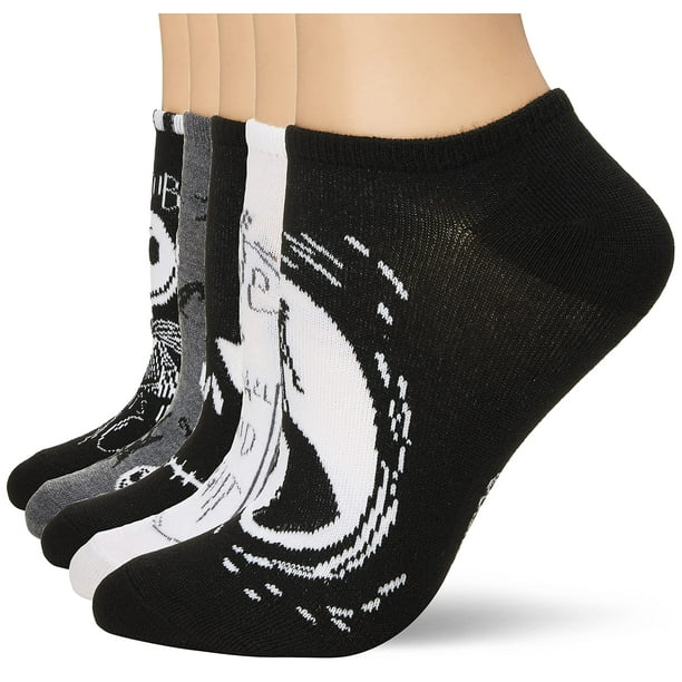 Pack de 5 calcetines Disney Nightmare Before Christmas para mujer