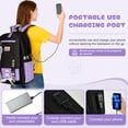 thumbnail image 6 of Gynky School Backpack for Teens Middle School Bookbag Fashion Student Bag Cute Aesthetic Teen Bookbag for  Women, 6 of 8