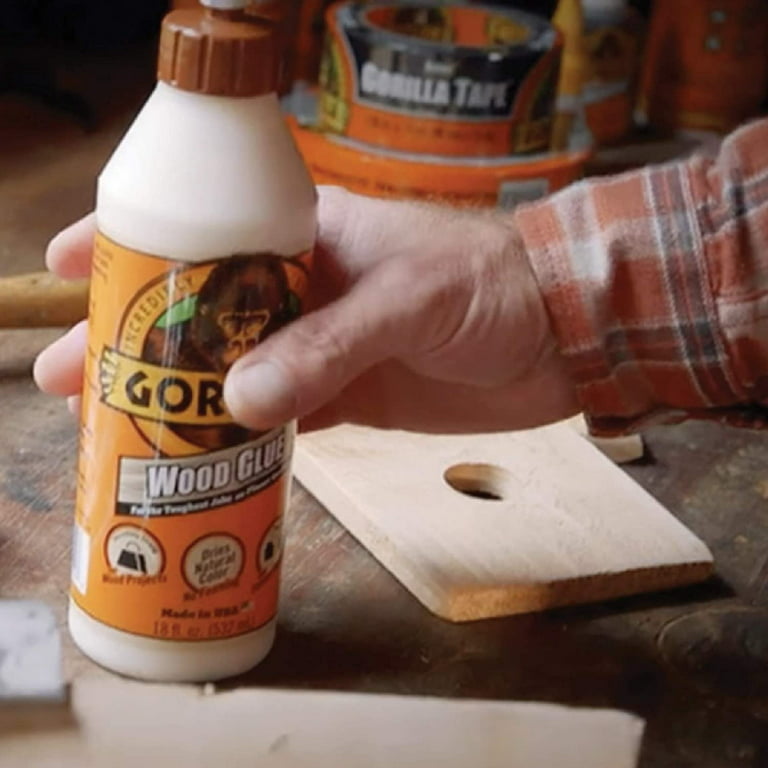 Gorilla Wood Glue, 36 Ounce Bottle, Natural Wood Color, (Pack of 1)