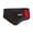 Black/Red, variant on Piped Splice Brief Swimsuit, Briefs (Men’s)