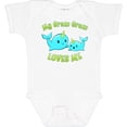 thumbnail image 3 of Inktastic My Gram Gram Loves Me- Cute Narwhal Boys or Girls Baby Bodysuit, 3 of 5