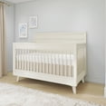 thumbnail image 7 of Evolur Loft Antilia Mid Century 4-in-1 Convertible Crib, Vanilla Bean, 7 of 7