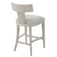 thumbnail image 6 of Uttermost Idris 26" Contemporary Pine Wood Counter Stool in White/Woodtone, 6 of 7
