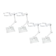 thumbnail image 3 of KLKCMS Support de Modèle de Poupée Angle Réglable pour Poupée de 6 Pouces 4 Pcs Transparent 4x4cm, 3 of 7